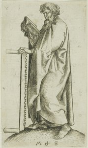 Szent Simon, az Apostolok közül alkotó: Martin Schongauer