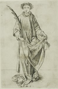 Szent István alkotó: Martin Schongauer