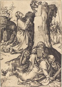 Az agónia a kertben alkotó: Martin Schongauer