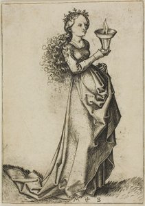 Az első bölcs szűz alkotó: Martin Schongauer