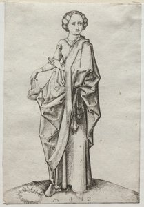 A balga szüzek negyedike alkotó: Martin Schongauer