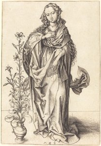A Madonna alkotó: Martin Schongauer
