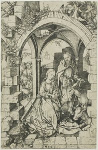 A Születés, a Szűz életéből alkotó: Martin Schongauer