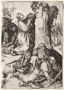A szenvedély: Az agónia a kertben alkotó: Martin Schongauer