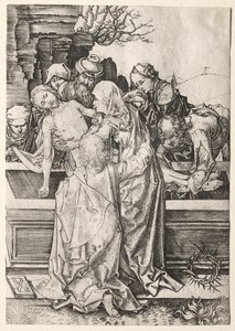 A szenvedély: A síremlék alkotó: Martin Schongauer