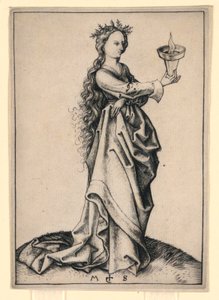 A Harmadik Bölcs Szűz alkotó: Martin Schongauer