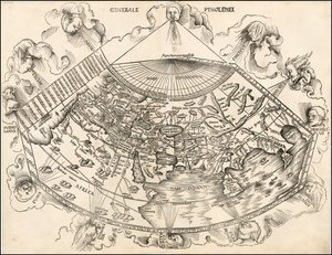 1513 Ptolemaioszi világtérkép, Martin Waldseemüller készítette alkotó: Martin Waldseemuller