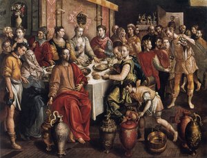 Házasság Kánában, 1596-1597