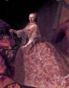 Német: Kaiserin Maria Theresia Maria Theresia osztrák császárnő 35 éves korában