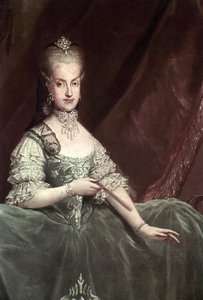Ausztria Mária Karolina portréja