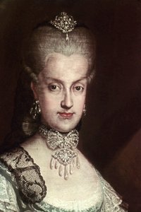 Ausztria Mária Karolina portréja