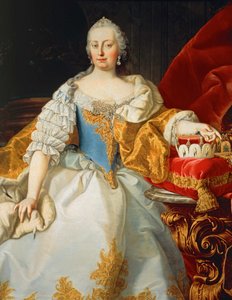 Mária Terézia osztrák császárnő ... (festmény, vászon)
