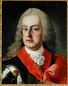 I. István Ferenc császár, lotaringiai herceg, toszkánai nagyherceg, Mária Terézia császárné férje ... (olaj, vászon)
