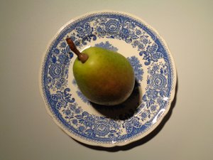 Villeroy és Boch porcelán körtével alkotó: Martina Konitzky