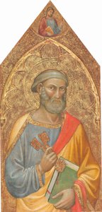 Szent Péter, Major Szent Jakabbal [bal oldali panel] alkotó: Martino di Bartolomeo