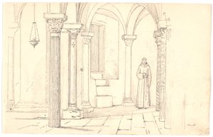 Katedrális kripta, Otranto alkotó: Martinus Rørbye