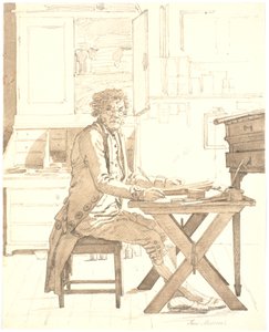 Jens Melsen író alkotó: Martinus Rørbye
