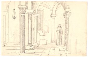 Katedrális kripta, Otranto alkotó: Martinus Rørbye