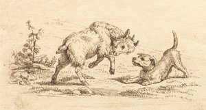 Illusztráció a "Félszáz mese gyerekeknek" című könyvéhez, Hey alkotó: Martinus Rørbye