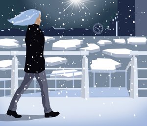 Winter River Walk, 2015 (digitális)