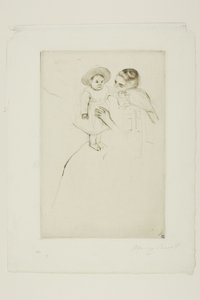 Septeuil Heléna alkotó: Mary Cassatt