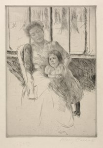 A Konzervatóriumban c. 1901. alkotó: Mary Cassatt