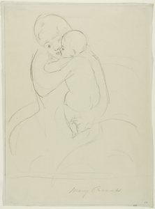 Anyai simogatás alkotó: Mary Cassatt