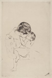 Anya csókja alkotó: Mary Cassatt