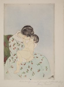 Anyai csók alkotó: Mary Cassatt
