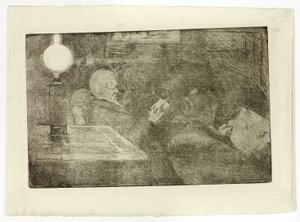 Mr. és Mrs. Cassatt Reading alkotó: Mary Cassatt