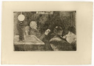 Mr. és Mrs. Cassatt Reading alkotó: Mary Cassatt