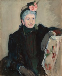 Idős hölgy portréja, c. 1887. alkotó: Mary Cassatt