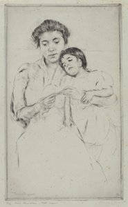 A horgolás lecke alkotó: Mary Cassatt