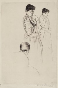 Az Illesztés alkotó: Mary Cassatt