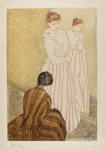 A szerelvény, 1890-91 alkotó: Mary Cassatt