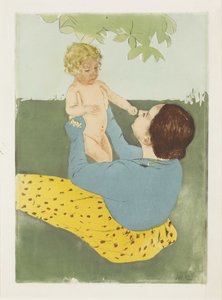 A vadgesztenyefa alatt alkotó: Mary Cassatt