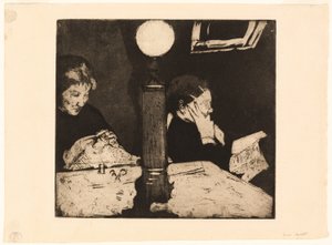 A Lámpa alatt alkotó: Mary Cassatt