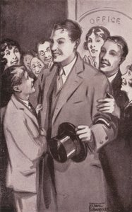 H G Wells illusztrációja a Kippshez (litográfia) alkotó: Mary Ellen Edwards