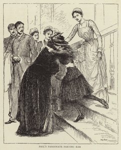 Illusztráció Honnor Morten A nővér története című könyvéhez. alkotó: Mary L. Gow