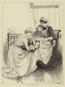 Illusztráció: Egy nővér története, Honnor Morten alkotó: Mary L. Gow