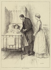 Illusztráció Honnor Morten A nővér története című könyvéhez. alkotó: Mary L. Gow