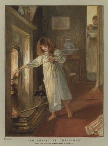Nincs fizika karácsonykor (chromolitho)
