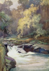 Wallace ugrása, Lanark közelében (színes litó)