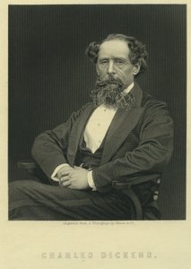 Charles Dickens, portré Herbert Watkins (1828) fényképe után.