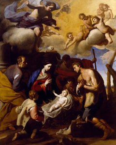 Pásztorok imádása, Massimo Stanzione (1585-1656)