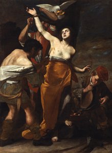 Szent Agatha vértanúsága, 1619 körül.