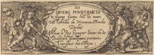 Les divers pourtraicts et figures I (Címoldal)