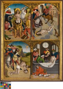 Szent György legendája, 1500-10 körül (olaj, tábla) alkotó: Master Bruges