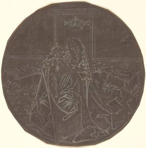 Madonna és a gyermek a kertben alkotó: Master E.S. Facsimile