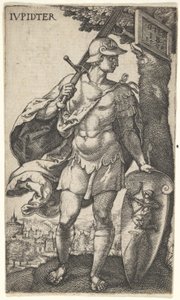 Jupiter az Istenek, akik a bolygók felett uralkodnak, 1528-ból.